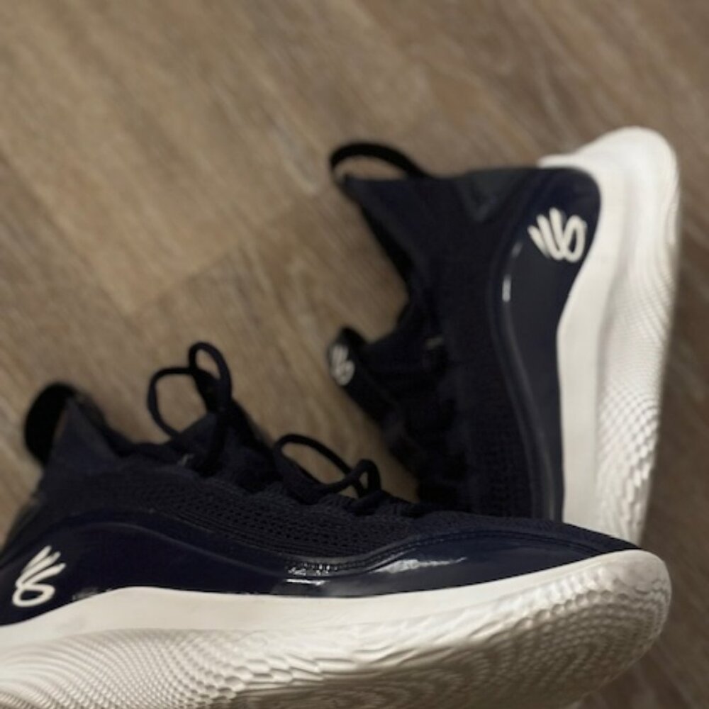 Men or Boy Team Curry Basketball Shoe by Under Armour